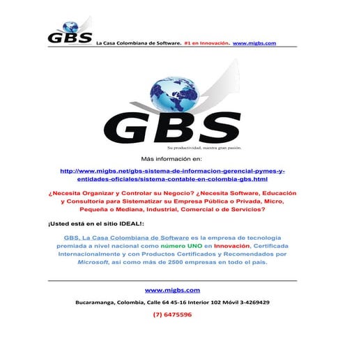 Sistema contable en colombia