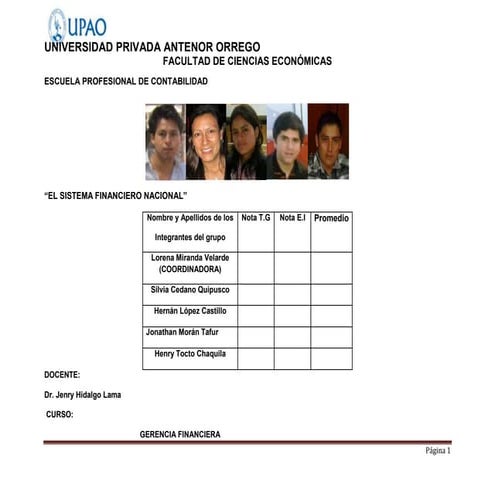 Sistema financiero peruano