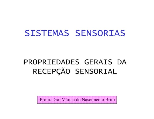 Sistema nervososensorialsomatico