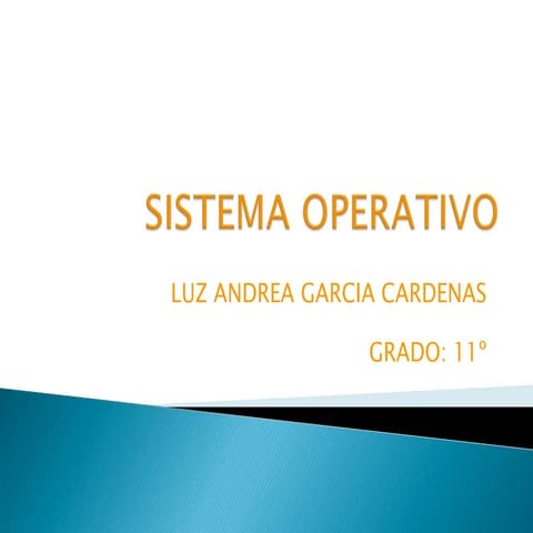 Sistema operativo