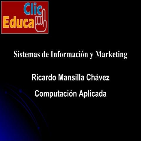 Sistemas De Informacion Marketing