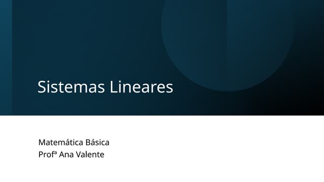 Sistemas Lineares.pptx....................