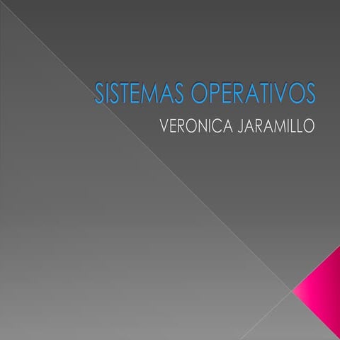 Sistemas operativos