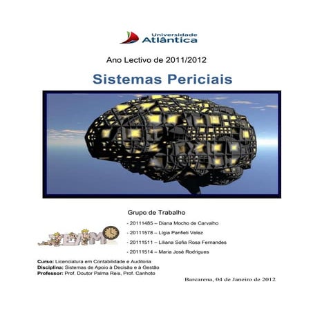 Relatório - Sistemas periciais