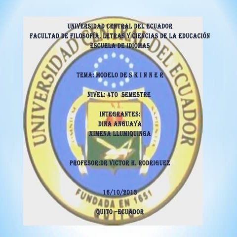 Condicionamiento de Skinner por Elly Anguaya