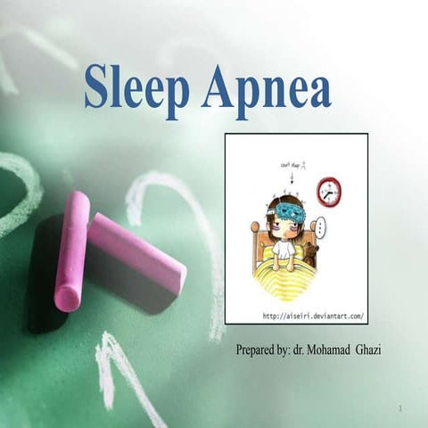 Sleep apnea in dentistry and Orthodontics 