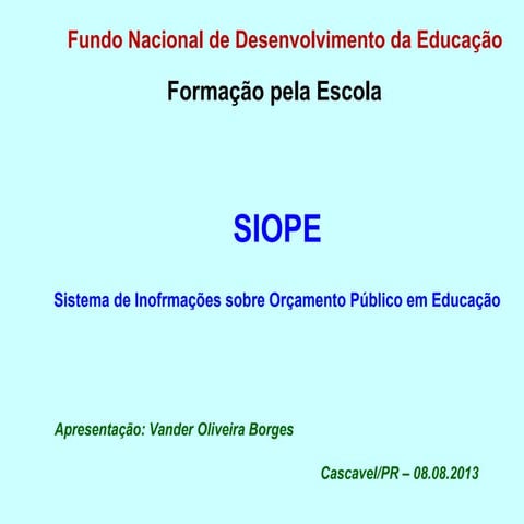 Encontro Regional Oeste - Programa Formação Pela Escola - 07