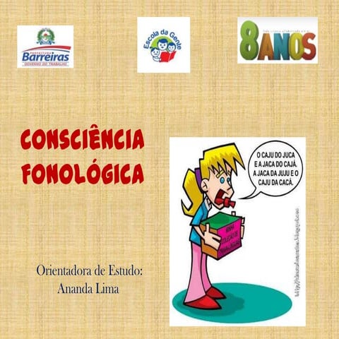 Consciência Fonológica