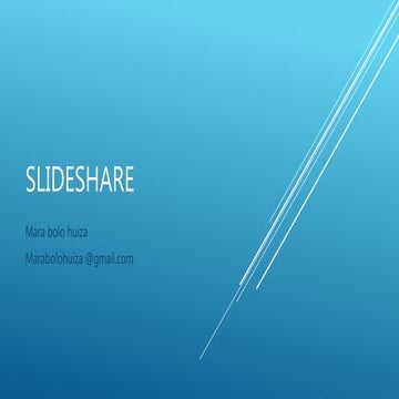 USO DE SLIDESHARE