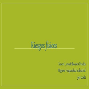 Slideshare  riesgo fisico