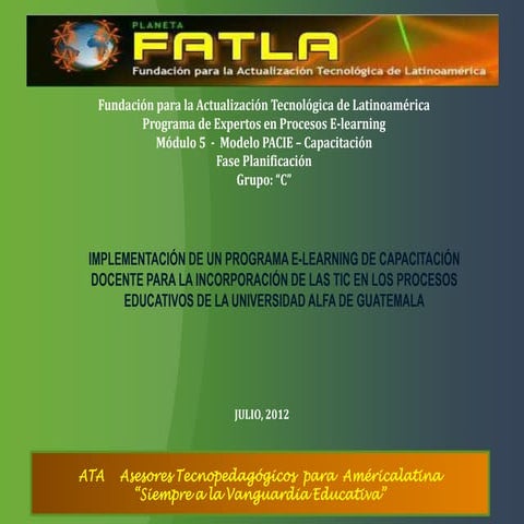 Proyecto de Capacitación Grupo ATA