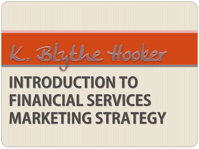 KB Hooker - Financial Services Marketing