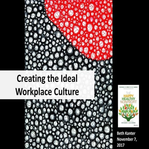 Creating the Ideal Workplace Culture