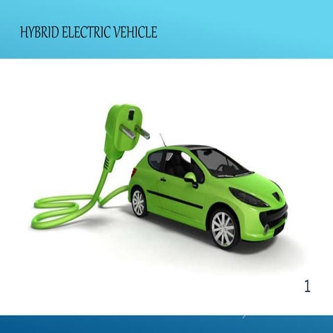  BCET balasore Slides on most advance HYBRID ELECTRIC VEHICLE 