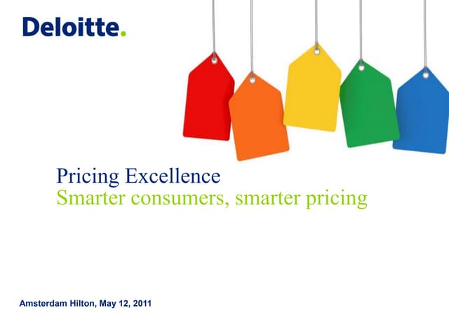 Smarter Customers Smarter Pricing Vdef