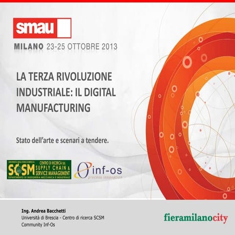 Smau milano 2013 andrea bacchetti