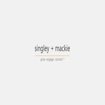 singley+mackie Capabilities Deck