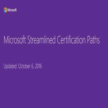 Microsoft-streamlined-certification-paths