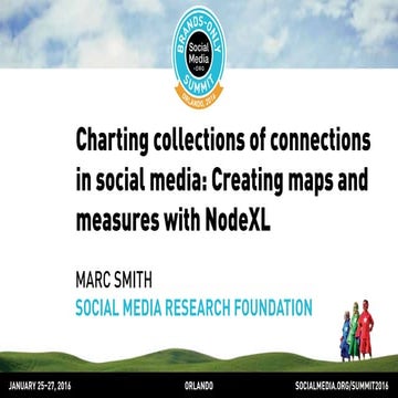 Charting collections of connections in social media, presented by Marc Smith