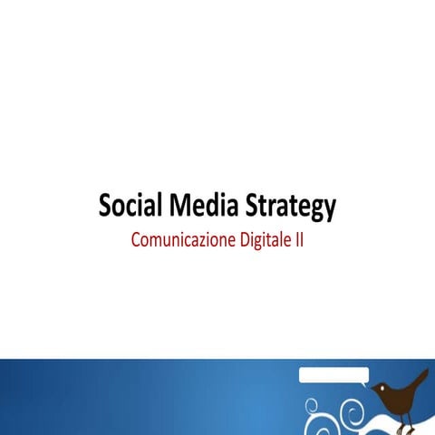 Social Media Strategy