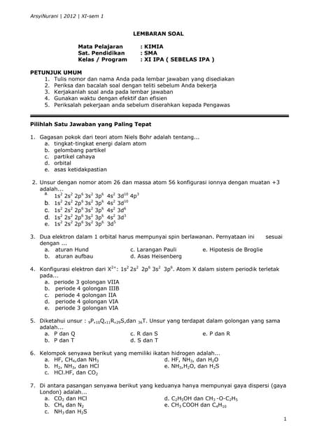 Soalkimiaxisem1 121204212146-phpapp02