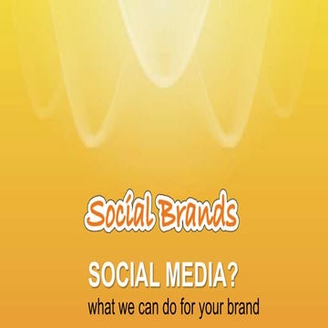 Social Brands Presentation