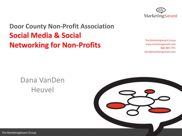 Social Media For Non Profits