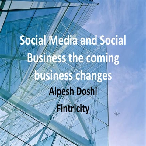 Social media presentation   alpesh doshi v1.2