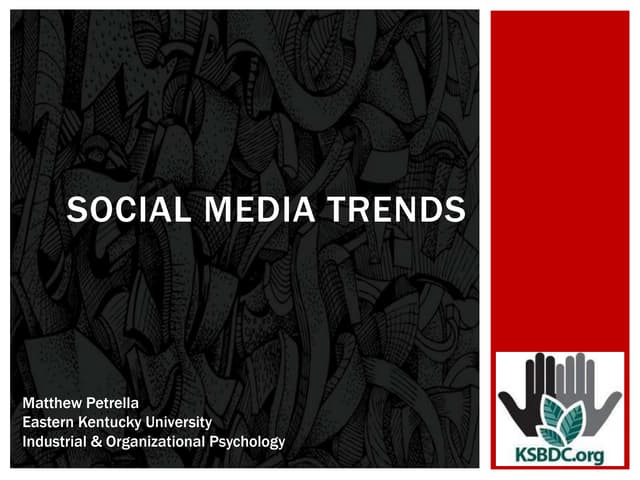 Social Media Trends
