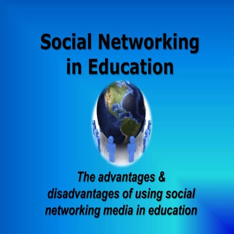 Social networking presentation