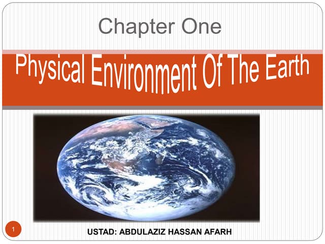 Physical Environment Of The World