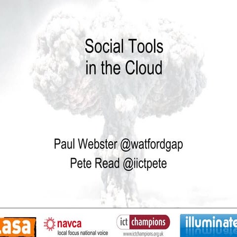 Social tools in the cloud
