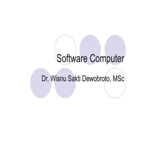 Software computer