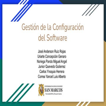 Software configuration managment