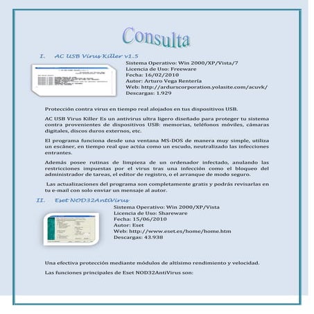 Software De Antivirus