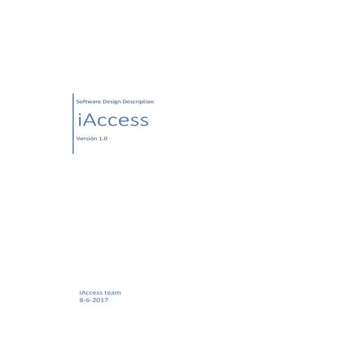 IEEE 1016 1998: Software design description