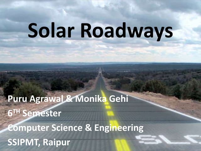 Solar Roadways
