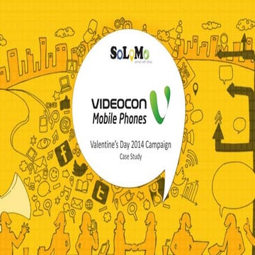 Videocon Mobile Phones Valentine's Day Campaign Case Study by Solomo Media