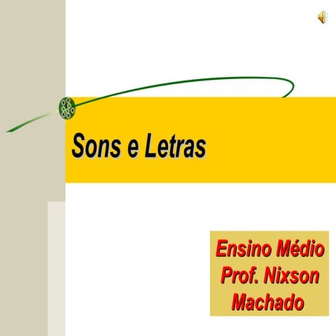 Sons e letra 1