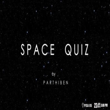 Space Quiz 2014