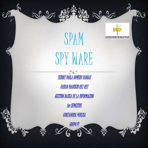 Spam spyware