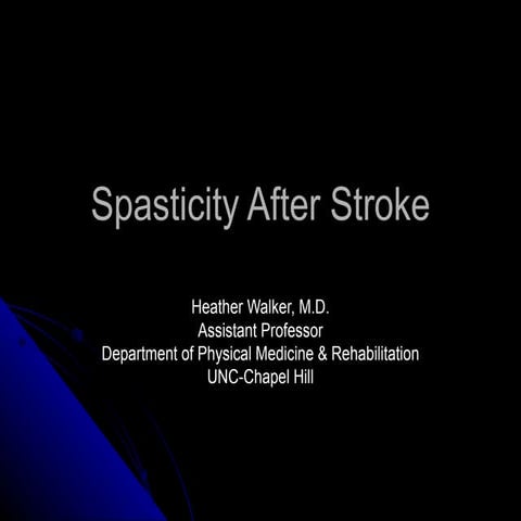 NurseReview.Org - Spasticity After Stroke