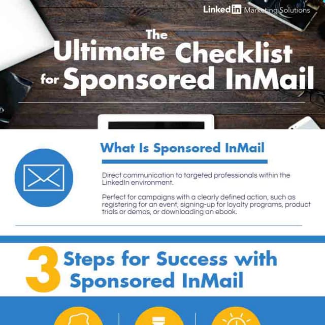 The Ultimate Checklist for Sponsored InMail