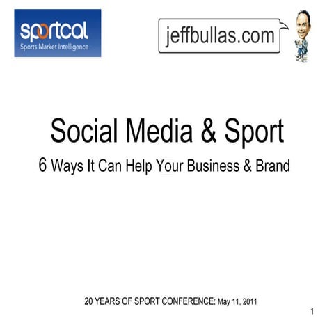 Social Media & Sport- 6 Ways Social Media can Grow Your Business and Brand