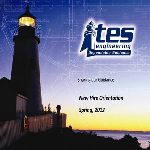 New Hire Orientation - Spring 2012