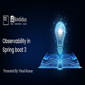 SpringBoot 3 Observability