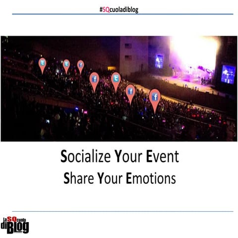 Socialize your event