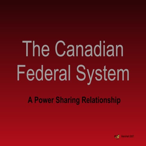 SS11 Canadian Parliamentary System Chpt 9