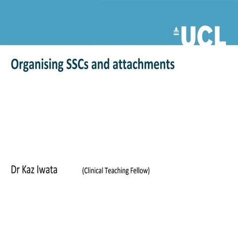 Ss cs and attachments workshop