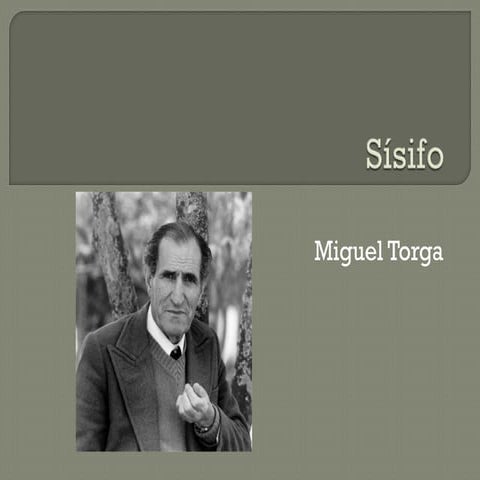 Sísifo- Miguel Torga
